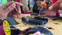 Kreatif! Siswa Madrasah Ciptakan Robot Pembasmi Nyamuk dari Barang Bekas