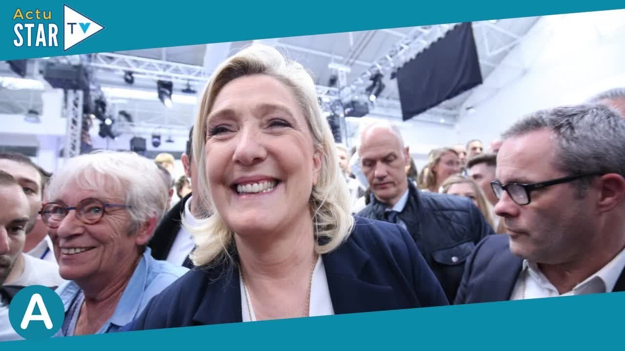 Marine Le Pen  Retrouvailles avec Marion Maréchal pour le discret mariage de sa fille Mathilde 24