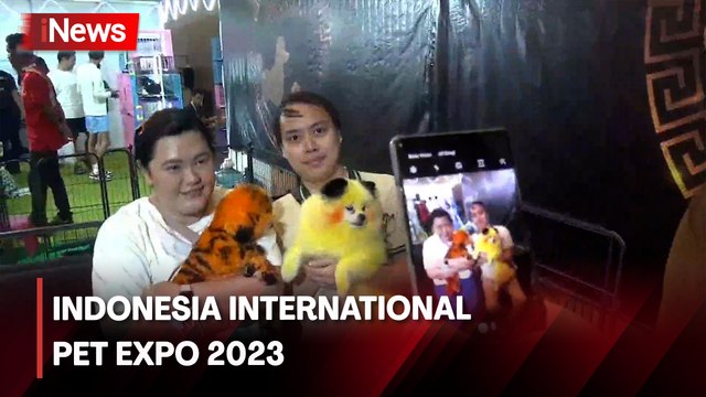 Antusias Warga Padati Pameran Indonesia International Pet Expo 2023