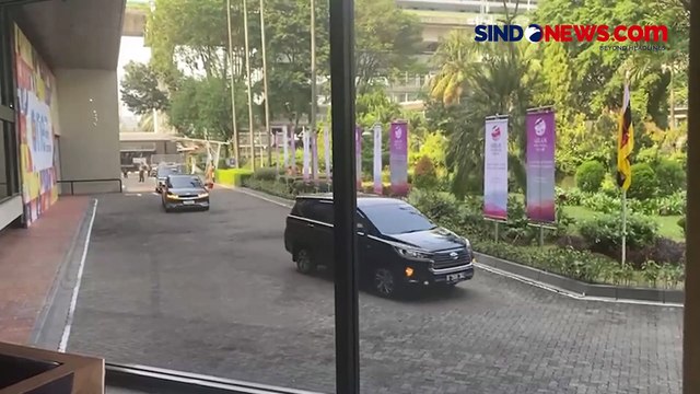 Detik-Detik Rombongan Delegasi Negara KTT ASEAN ke-43 Tiba di Gedung ASEAN Secretariat