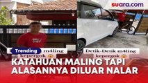 Kocak! Terciduk Pemilik Rumah, Maling ini Malah Ngeles!