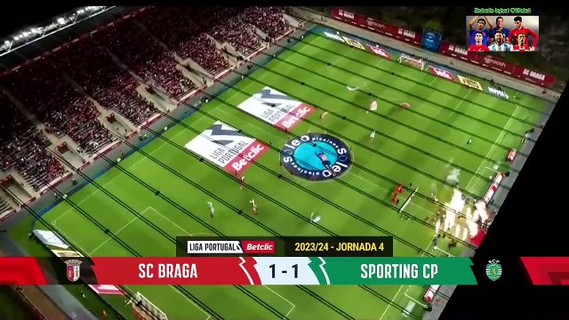 Braga vs Sporting CP Highlights (Liga Portugal 2023/24)