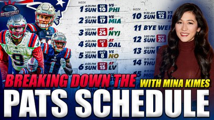 Patriots Schedule Predictions w/ Mina Kimes | Patriots Daily