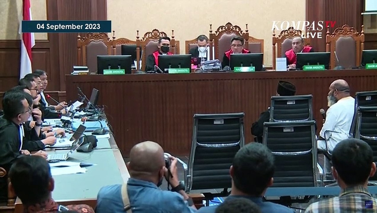 Detik-detik Lukas Enembe Berkata Kasar kepada Jaksa di Sidang Lanjutan Dugaan Kasus Korupsi