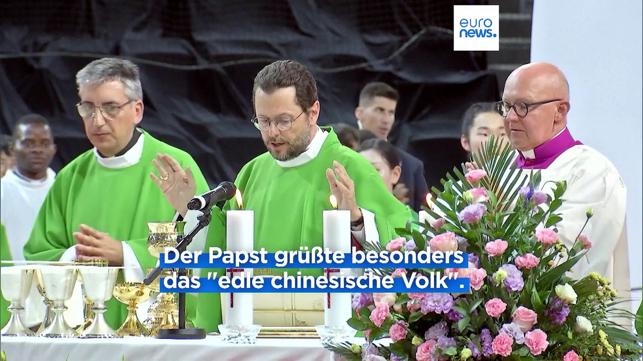 Papst in der Mongolei: Franziskus grüßt besonders das 'edle chinesische Volk'