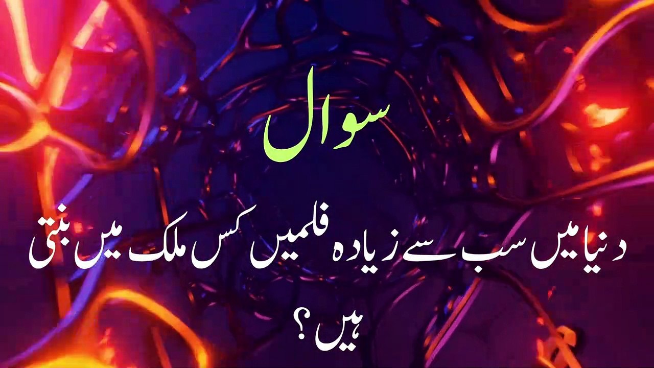 General Knowledge Part 3  l Information l Dilchasp Mahloumat l Urdu Maaza