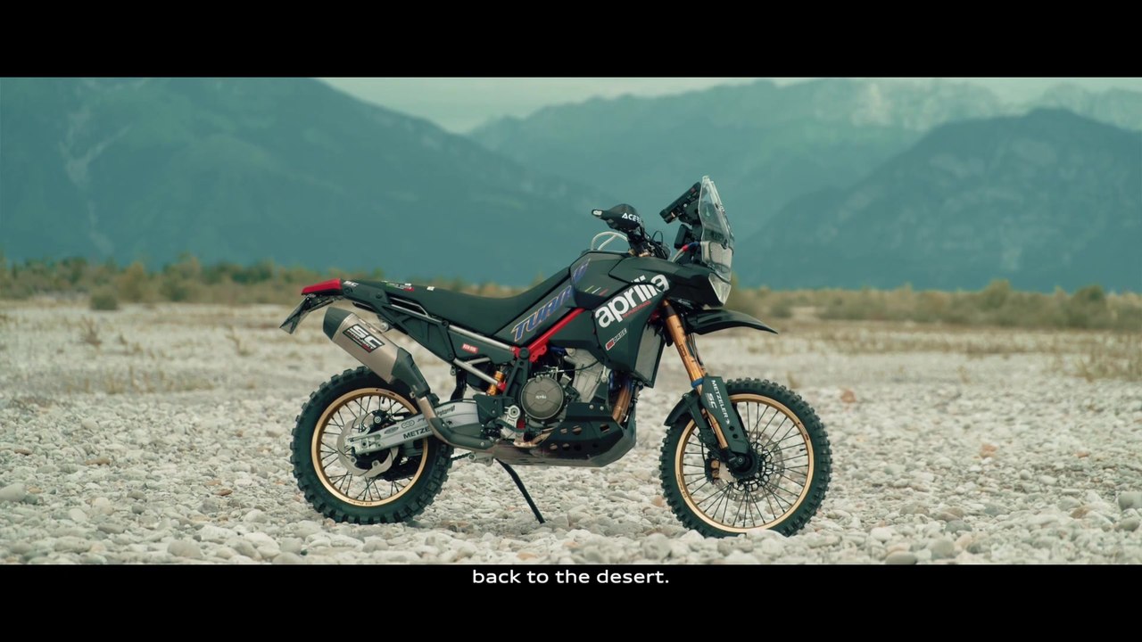 Aprilia Tuareg at the Transanatolia Rally