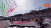 Gran Premio di Monza, ecco il volo delle Frecce Tricolori