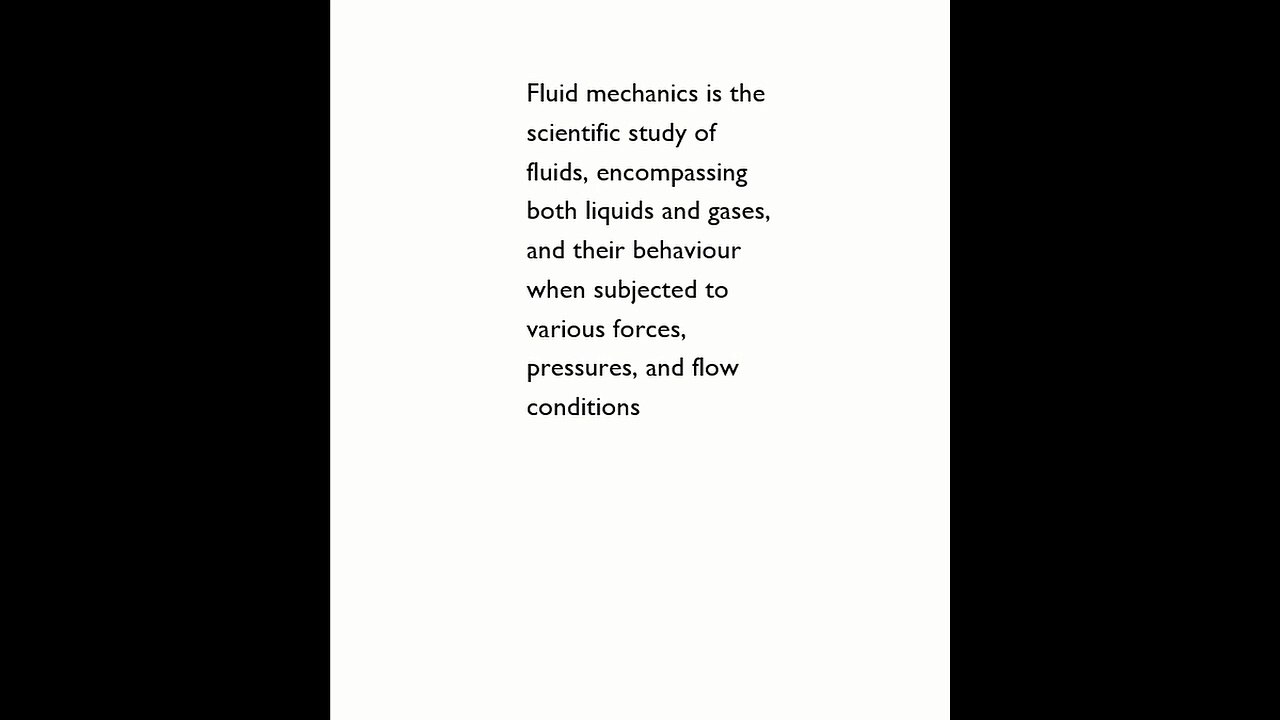 fluid machanics