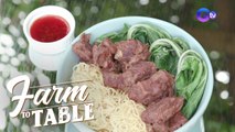 How to Make Beef Pares Noodles | Farm To Table