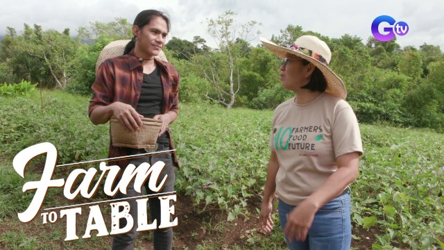 Chef JR Royol tries out the vegetables from Yumi’s Farm | Farm To Table