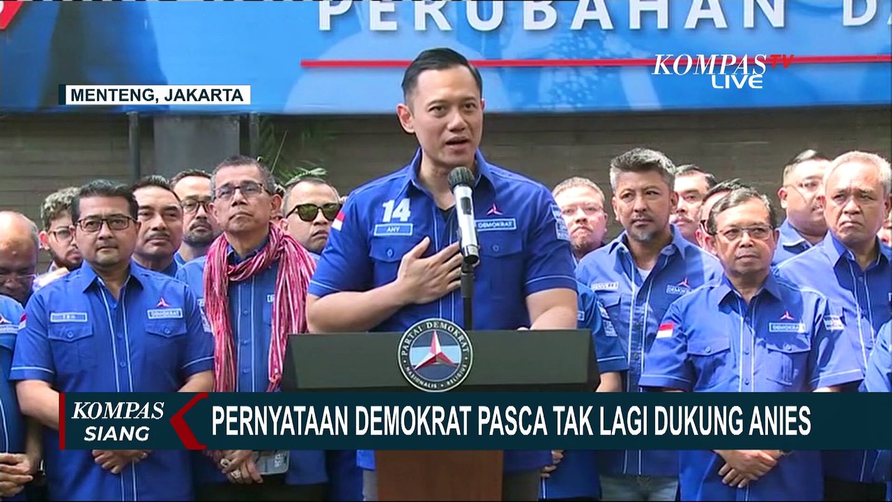 Pernyaatan Demokrat Pasca Tak Lagi Dukung Anies: Tetap Tenang, Tak Akan Patah oleh Ganjalan Politik!