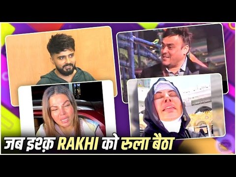 Times When Rakhi Sawant CRIED Because Of Adil Khan Durrani and Ritesh Singh