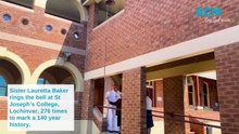 140 years: Sister Lauretta rings the bell at St Joseph's College Lochinvar