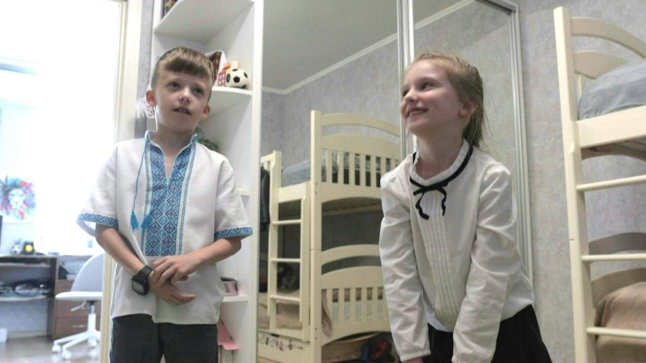 Schulstart in der Ukraine - nach erzwungenem Exil
