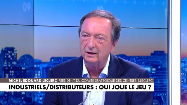 Michel-Edouard Leclerc : «Il n'y a pas d'unanimité au sein du gouvernement sur l'inflation»
