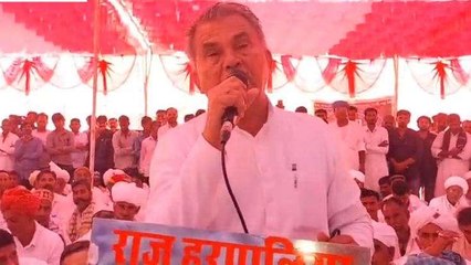 बाड़मेर: विधायक पदमाराम ने खुले मंच पर हादी परिवार से मांगी माफी, जानिए क्यों? आप भी देखें