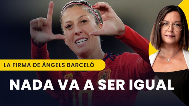 Àngels Barceló: Gracias a todas las que dijeron 'se acabó' porque ya no aguantan más
