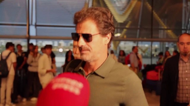 Rodolfo Sancho, visiblemente tranquilo, viaja a Tailandia para visitar a su hijo Daniel