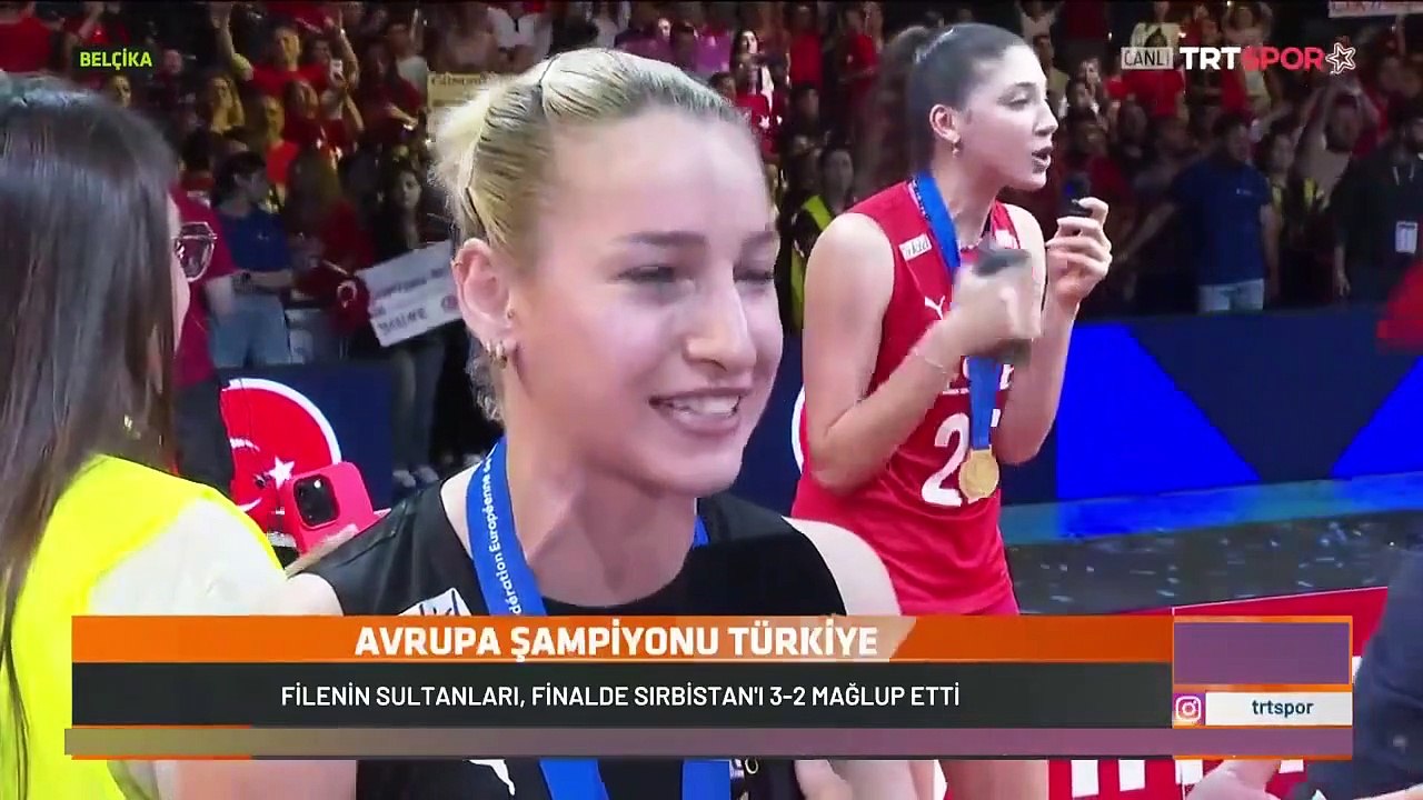 Le volleyeur national Gizem Örge a fait pleurer la Turquie après le championnat d'Europe : Je suis là, papa !
