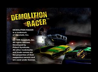 Demolition Racer online multiplayer - psx