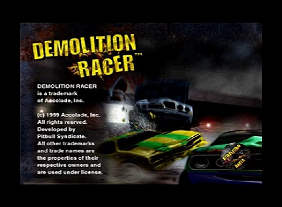 Demolition Racer online multiplayer - psx