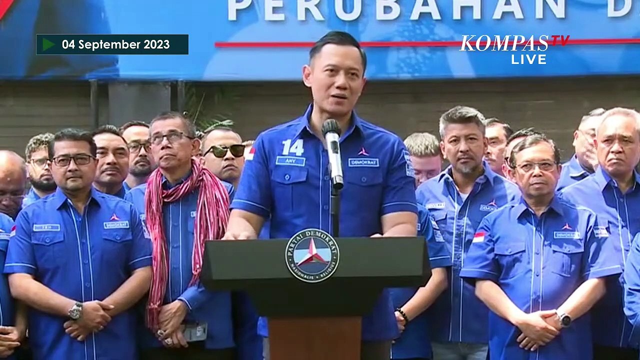 [FULL] Keterangan AHY soal Arah Koalisi Demokrat di Pilpres 2024 Pasca Cabut Dukungan ke Anies