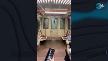 Cascadas e inundaciones en el metro de Madrid por las fuertes lluvias