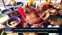 Ritual Sembayang Arwah, Warga Rembang Berebut Sembako