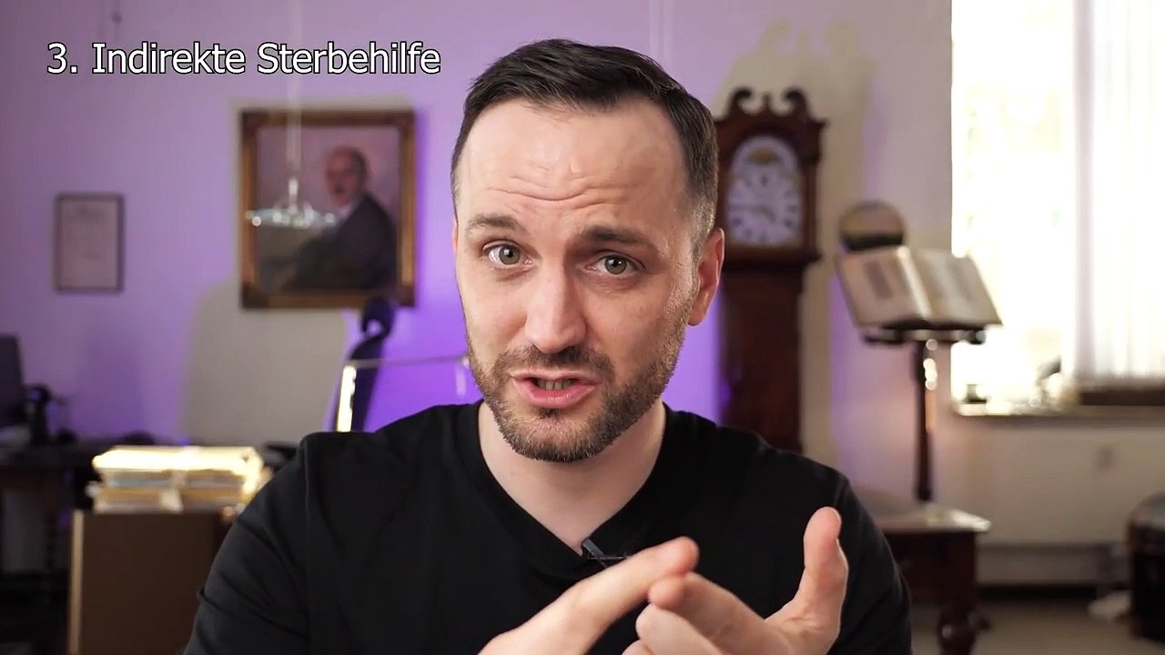 Sterbehilfe - Kurz erklärt