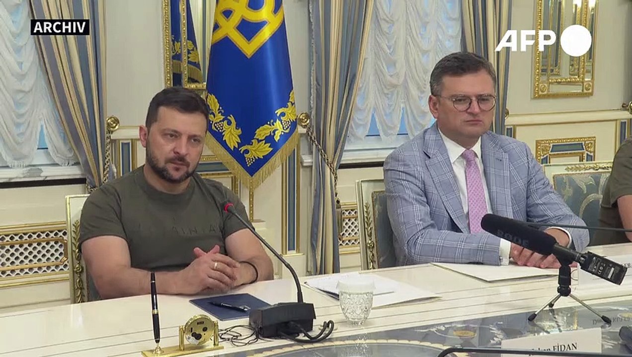 Selenskyj entlässt verteidigungsminister resnikow