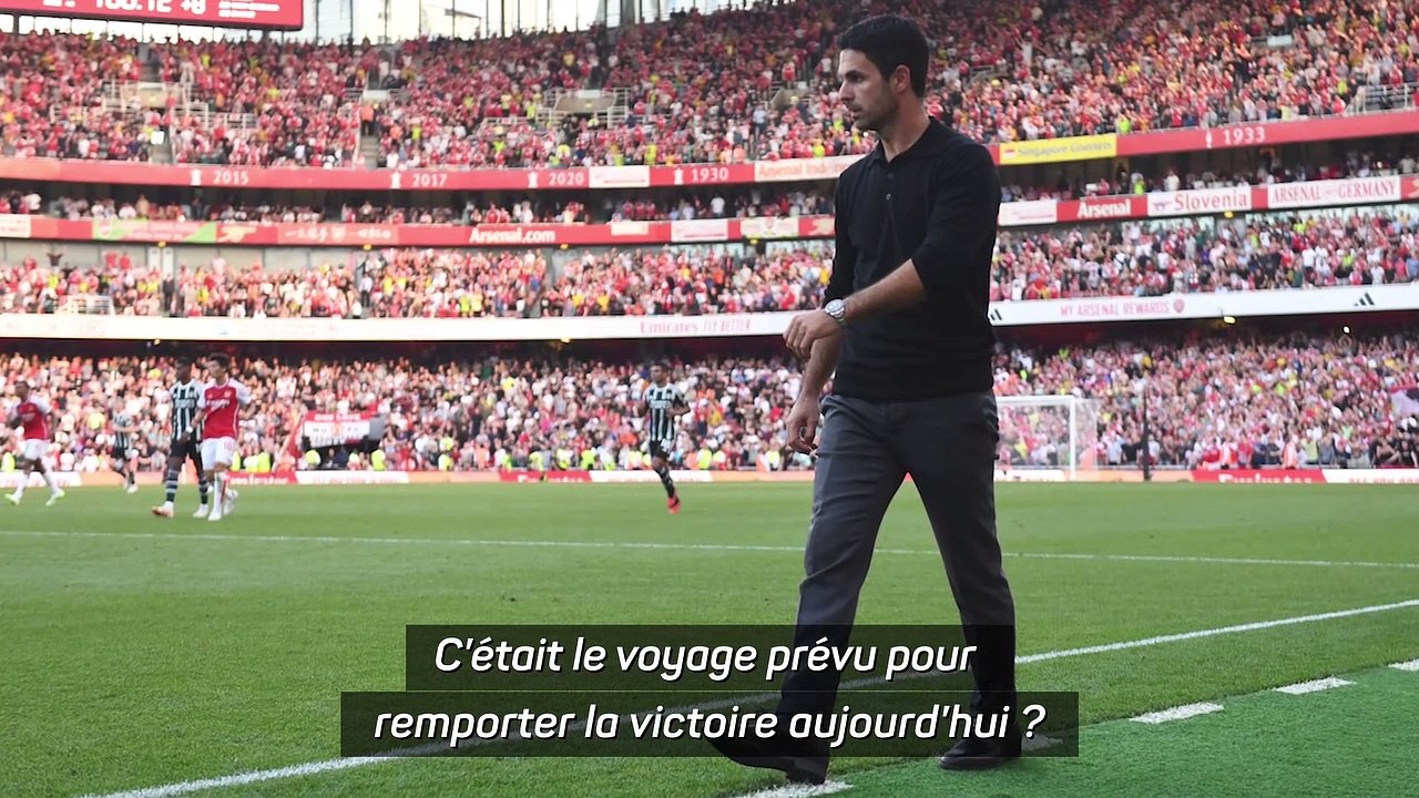 Arteta : “On travaille très dur pour vivre des moments comme celui-ci"