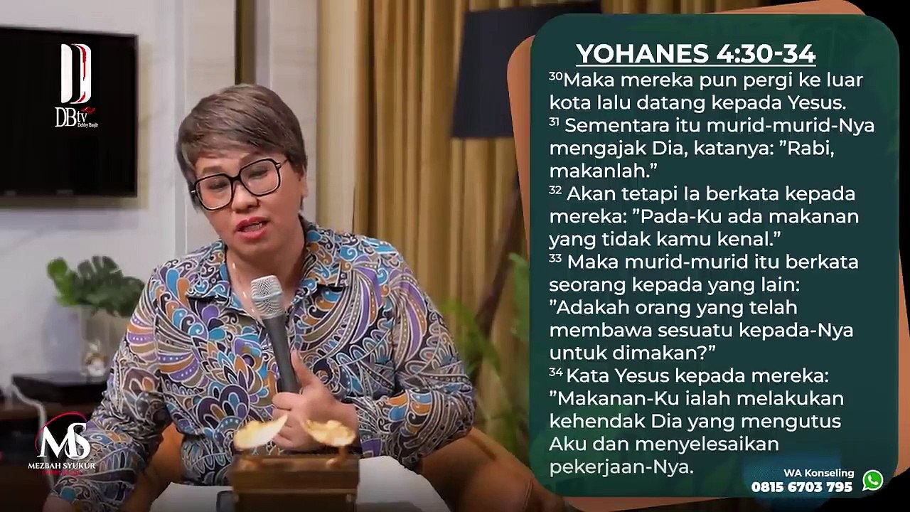 Yohanes 4 ayat 30 - Debby Basjir #debbybasjir