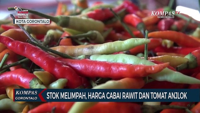 Stok Melimpah, Harga Cabai Rawit dan Tomat Anjlok