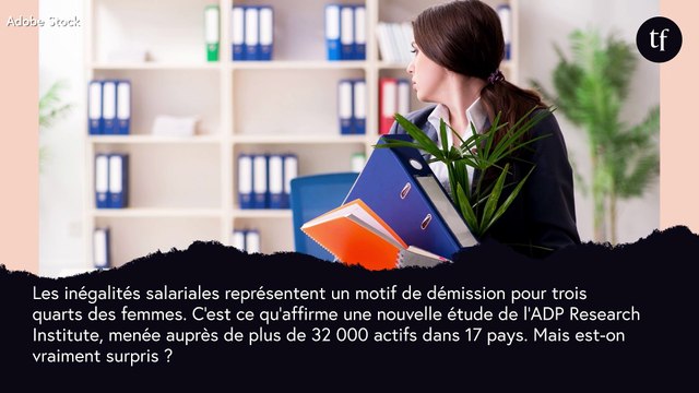 Les inégalités salariales ? Un motif de démission pour la majorité des femmes !