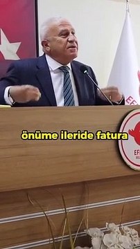 De la part du maire d'Efeler, Fatih Atay, les paroles du maire Özlem Çerçioğlu de « divulguer vos actifs » sont un défi.
