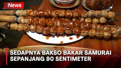 Inovasi Kuliner Viral dengan Sajian Menu Bakso Bakar Samurai