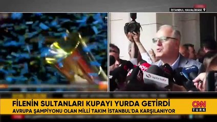 Championne d'Europe Une équipe nationale féminine de volleyball est rentrée chez elle