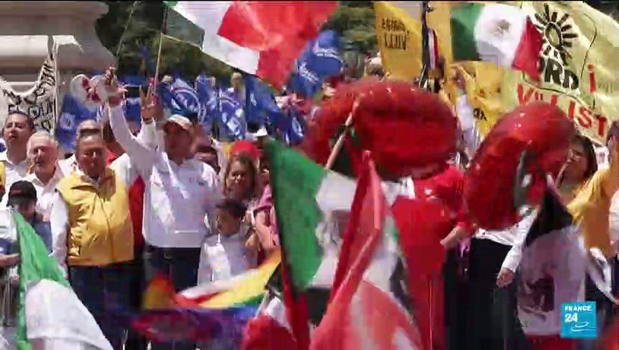 Mexique : la candidate de l'opposition Xochitl Galvez promet l'"unité" face aux "insultes"