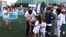 Tuzla Spor Festivali'nde çocuklar doyasıya eğlendi