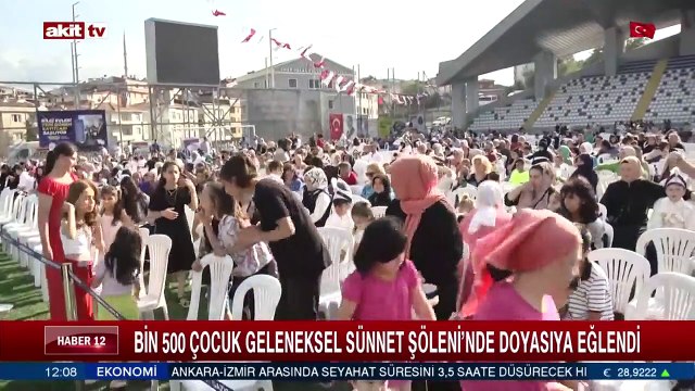 Bin 500 çocuk geleneksel sünnet şöleninde doyasıya eğlendi