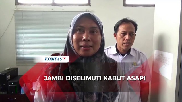 Jambi Diselimuti Kabut Asap Akibat Karhutla!
