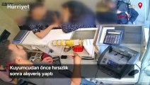 Siirt’te kuyumcudan önce hırsızlık sonra alışveriş yaptı