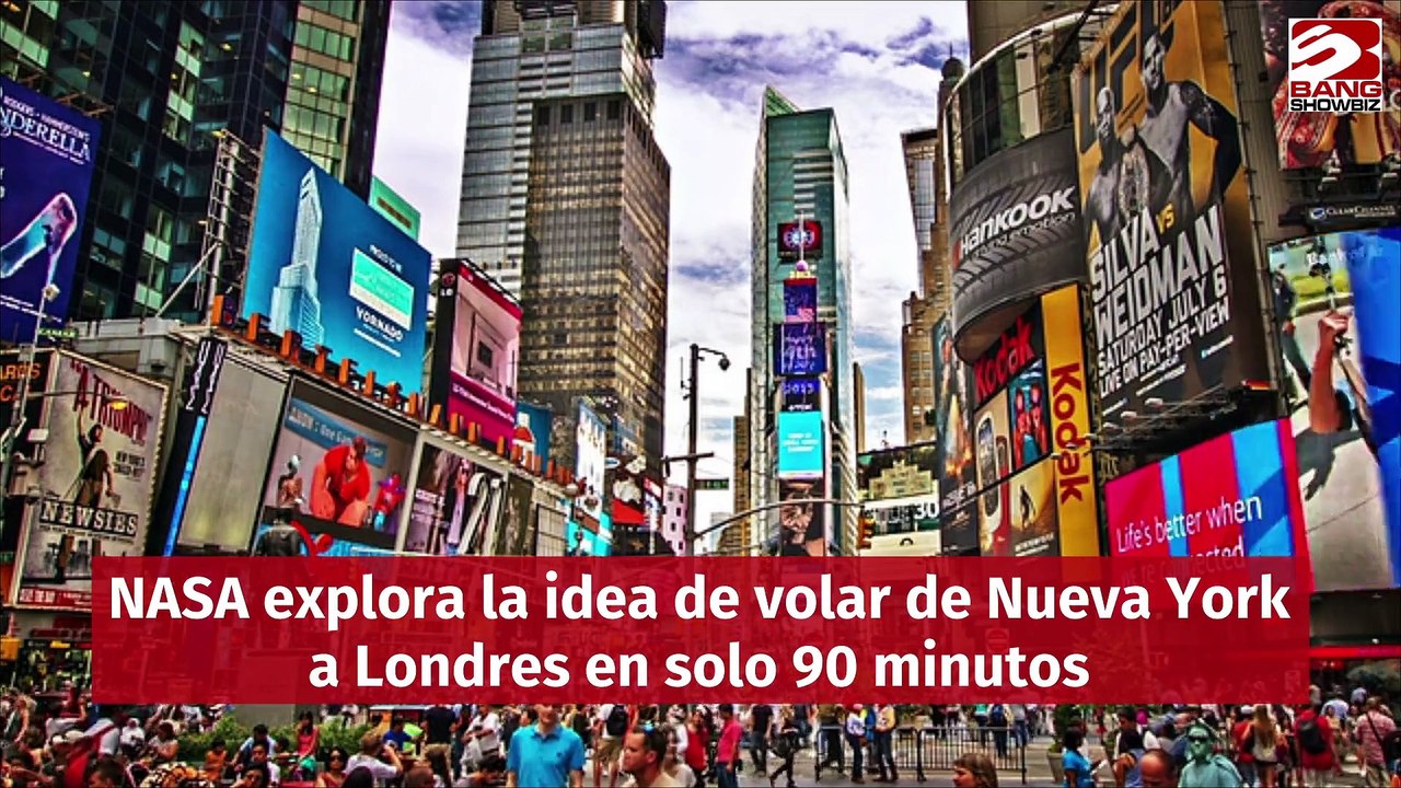NASA explora la idea de volar de Nueva York a Londres en solo 90 minutos