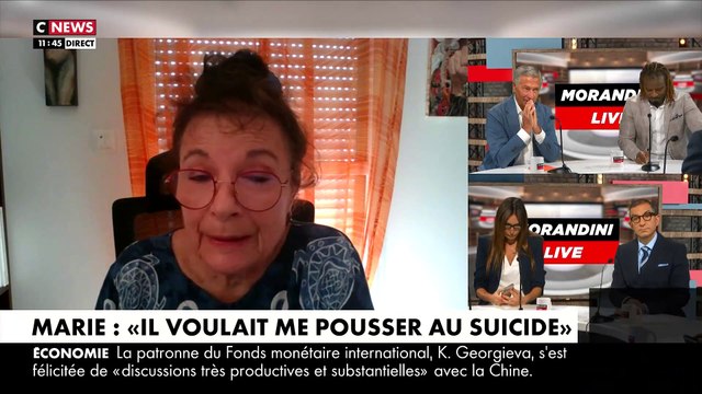 Marie Murski, victime de violences conjugales, témoigne dans Morandini Live : J’étais son esclave. Il voulait que je me suicide car c’était le moyen le plus simple pour lui de se débarrasser de moi - Regardez