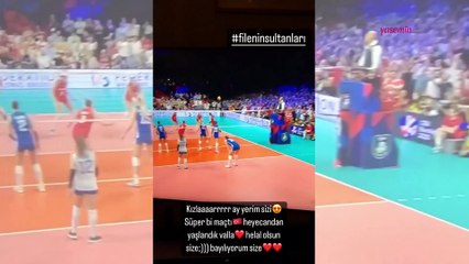 Nurgül Yeşilçay şampiyonluk coşkusunu işte böyle gösterdi! "Bayılıyorum size"