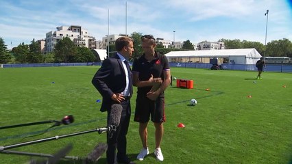 "Il doit dire les choses": un échange entre Fabien Galthié et Emmanuel Macron sur la polémique autour de Bastien Chalureau