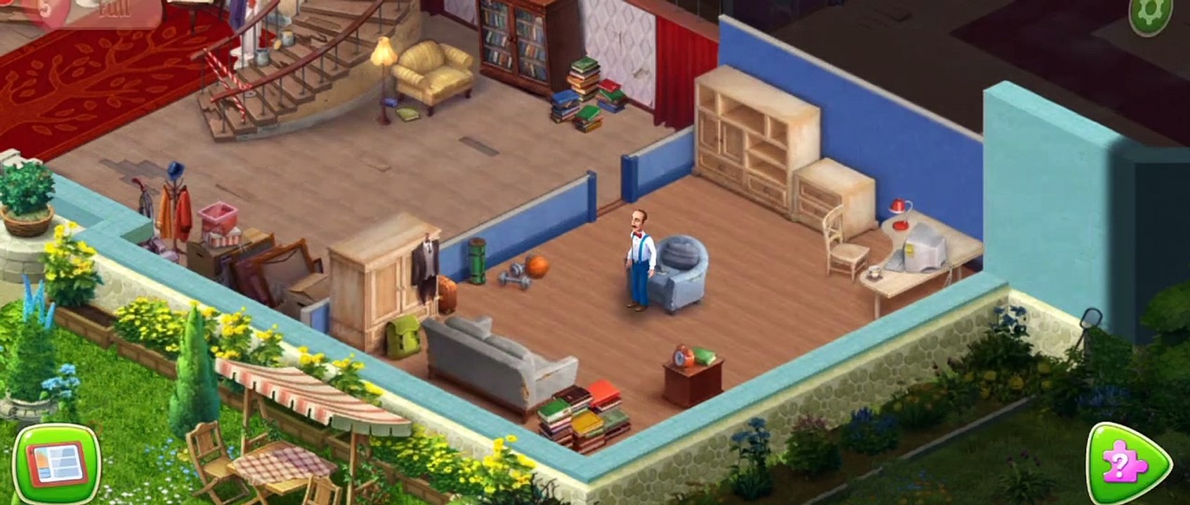 Homescapes level 1 complete