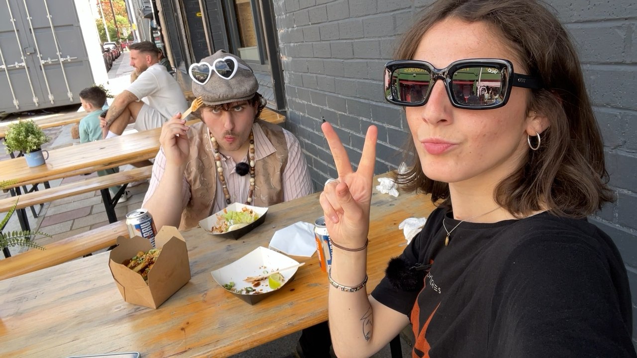 We did the £20 outfit challenge at Glasgow’s famous Barras Markets
