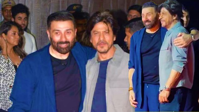 Gadar 2 की Success Party पर Sunny Deol और SRK के मिलन पर फैंस ने दिए इस तरह के रिएक्शन, बोले काफी खुशी हुई
